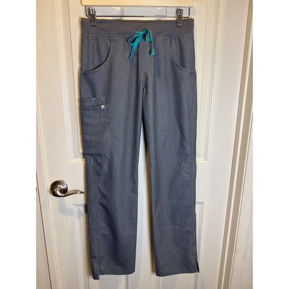 FIGS Technical Collection Kade Cargo Graphite Grey Scrub Pants Size XS T21004